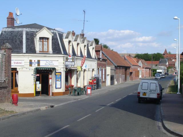 Grande rue - Le Hamel, Somme (France) -