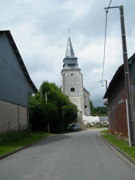 église et cimetière.
