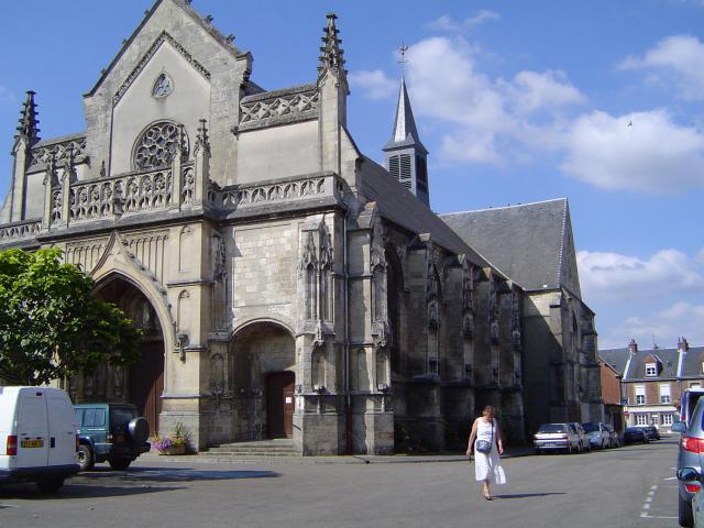 Photos prises dans la commune de Doullens (Somme)