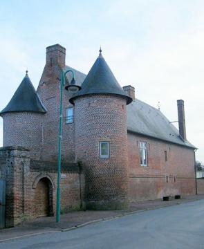 Le château de Miannay, Somme.