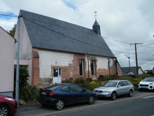 Oisemont, Somme, Fr, salle de la maison de retraite, dans une chapelle du XVIIIe siècle désaffectée.