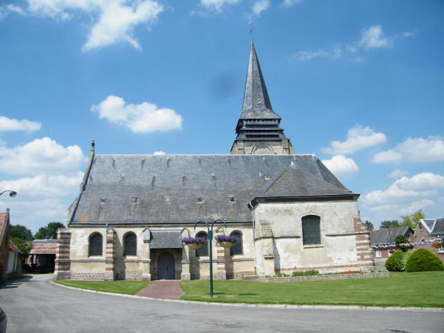 Vue de l'église Saint-Georges.