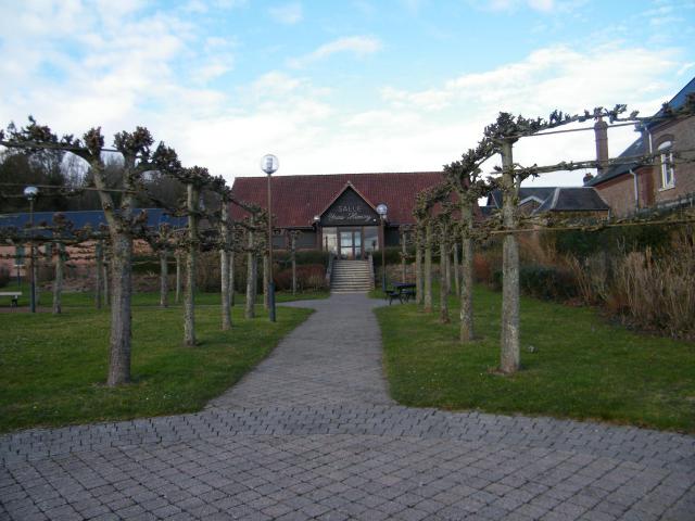 La salle communale.