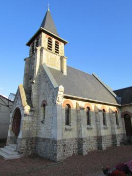 L'église de Boucly.