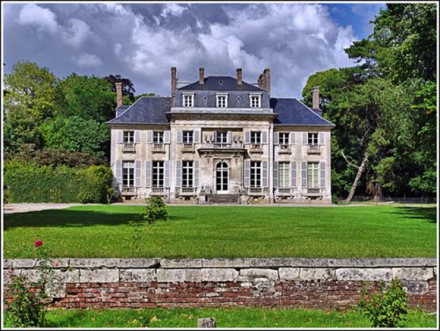 Saint-Gratien, le Château. (Australians in France, during the First World War)
