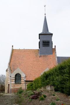 Boussicourt, l'église.