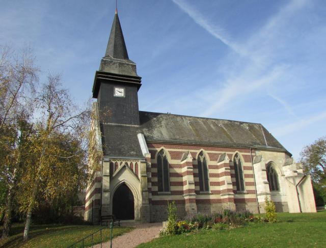 L'église de Tertry.