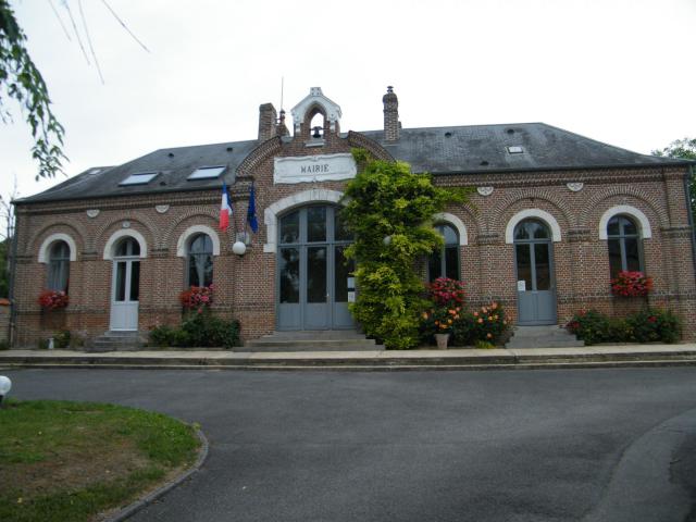 Mairie, Epagne-Epagnette, Somme, France
