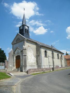Vue de l'église.