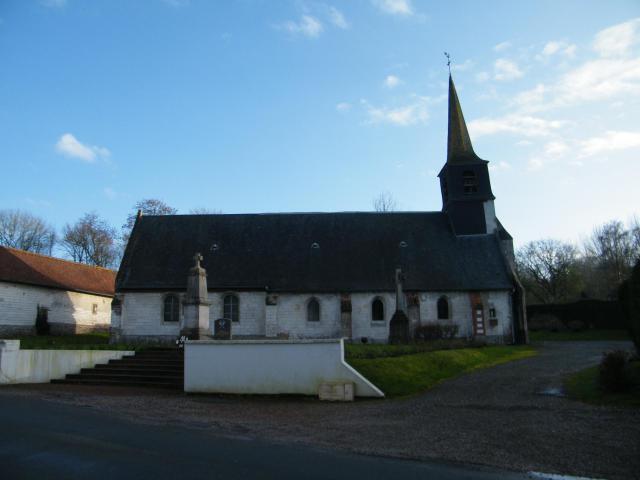 L'église Saint-Martin de Nampont.