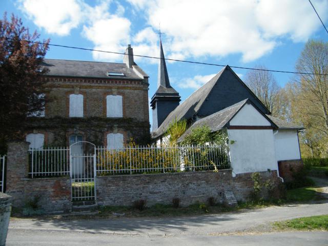 Accès à l'église.