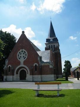 Vue de l'église Saint-Pierre.