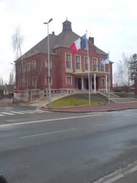 La mairie de Rosières en Santerre