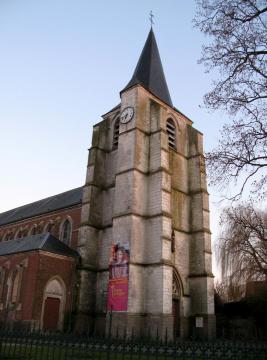 Nouvion (Somme, France) - L'église. .