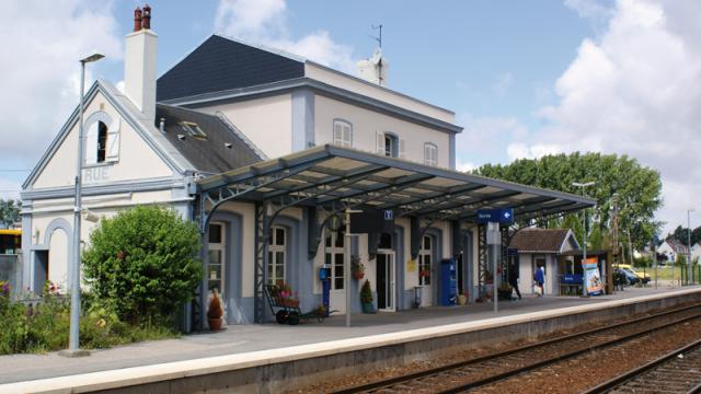 Gare de Rue (Somme) en juillet 2009