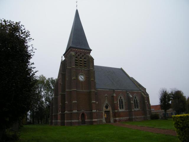 Saint-Médard : église.