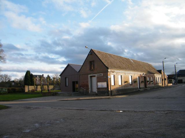 Huppy, Somme, Fr, mairie