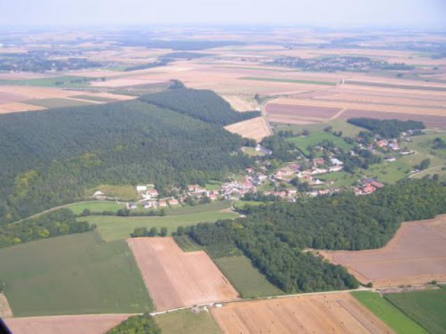 Survol de Francières en ULM