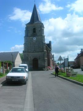 France - Méricourt l'Abbé 80 - église Saint-Hilaire 1752