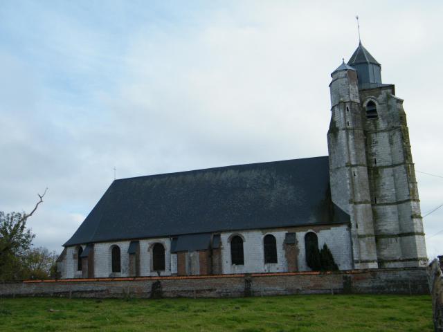 Agenvillers, Somme,église
