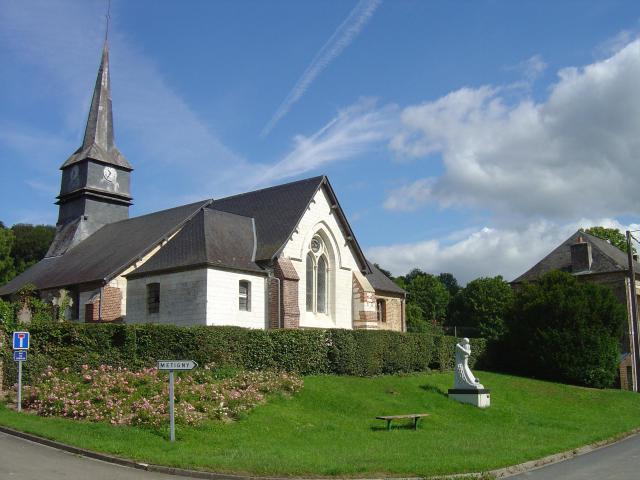 Church in Étréjust, France