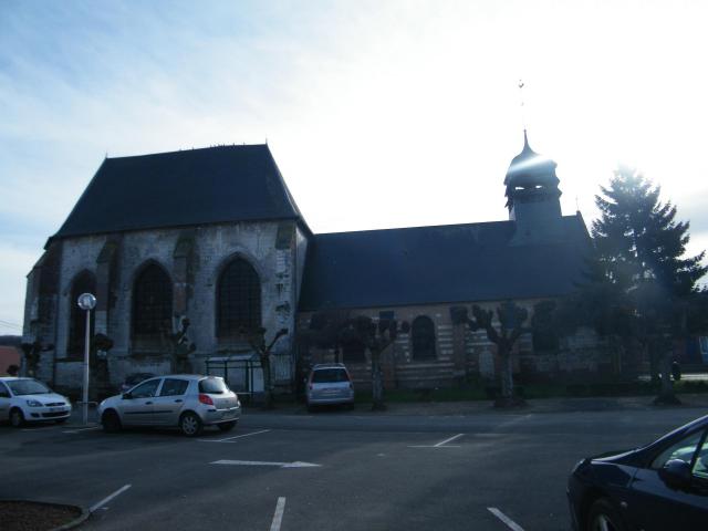 L'église de Cahon.