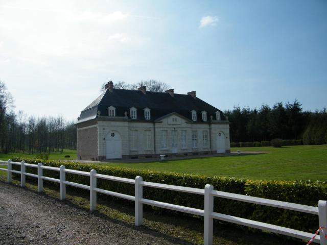 Cambron, Somme, Fr, château.