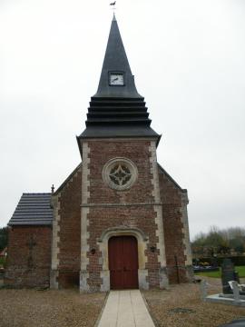 Ligescourt, Somme, Fr,église