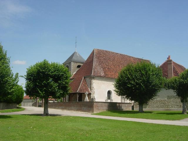 Église de Coursan-en-Othe (Aube, France).