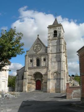 Abbey Church at Berteaucourt - Nice Day