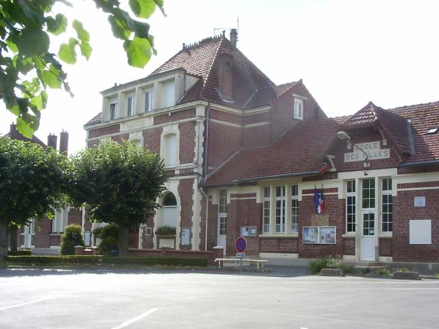 Eppeville, mairie-école