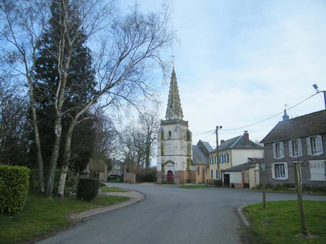 L'église de Quesnoy.