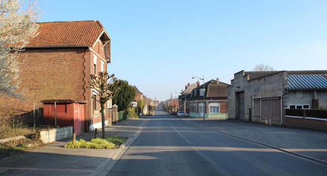 La rue principale.