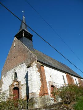 Le clocher de l'église.