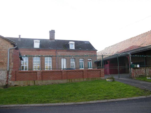 Vismes, Somme, Fr, école.
