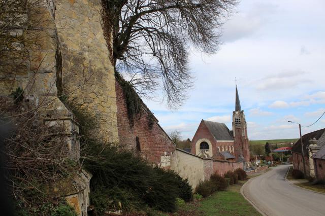 La rue de l'église.