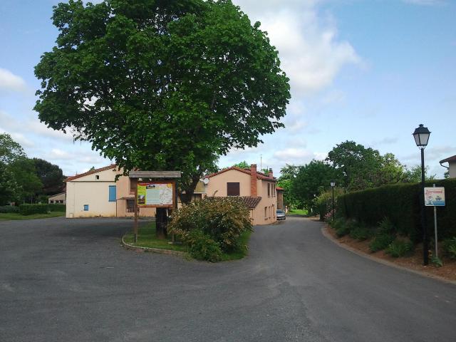 Le centre de Roumégoux