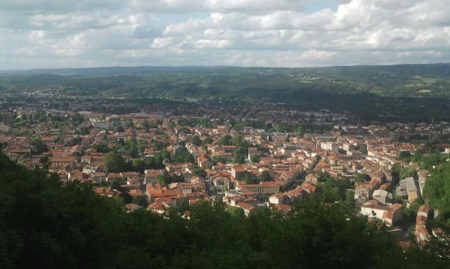 Vue générale de Mazamet
