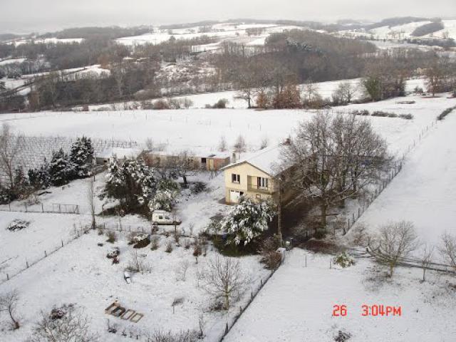 combaliere sous la neige