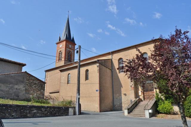 Église Sainte-Cécile de Fréjairolles.