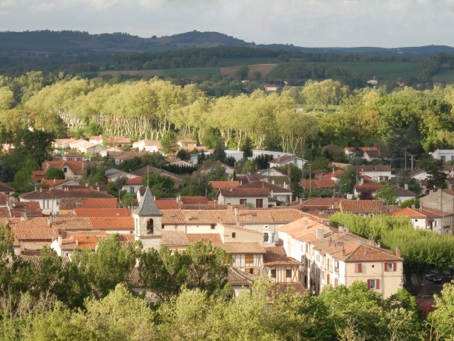 Vue de Vielmur sur Agout
