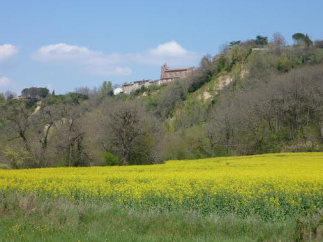 Vue de Giroussens