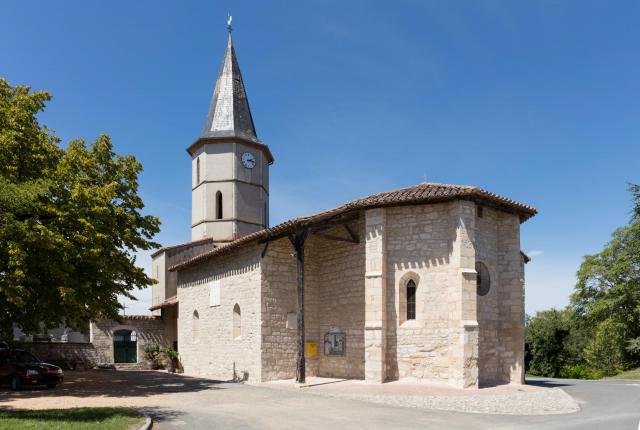 L'église de Saint André sur la commune de Castanet, Tarn