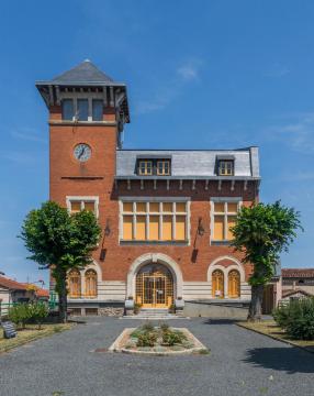 Former town hall of Blaye-les-Mines, Tarn, France