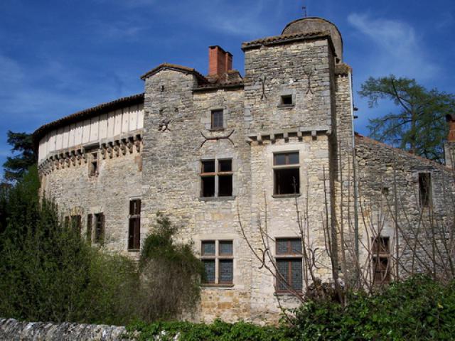 FENEYROLS - Le château au village.