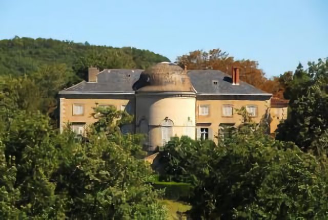 Château de Gaïx vu de la D612