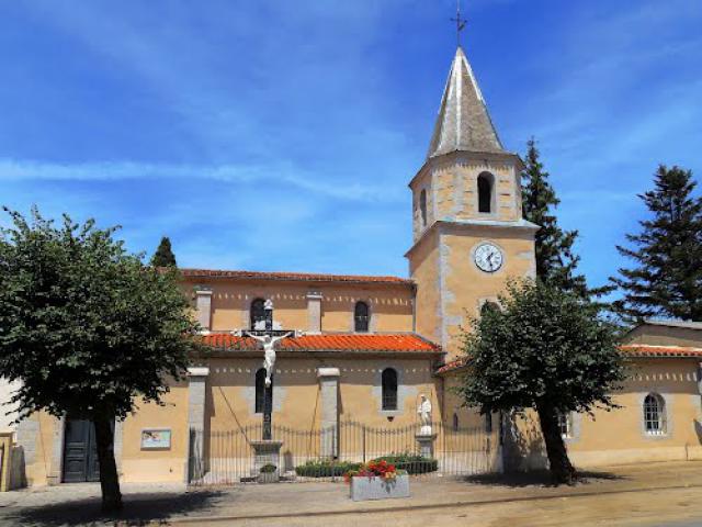 Eglise Saint-Martial, Lafontasse, commune de Burlats