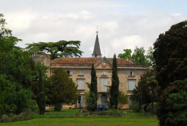 Château de Gandels vu de la D45
