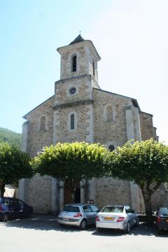 Vabre (Tarn) - église Sainte-Anne.