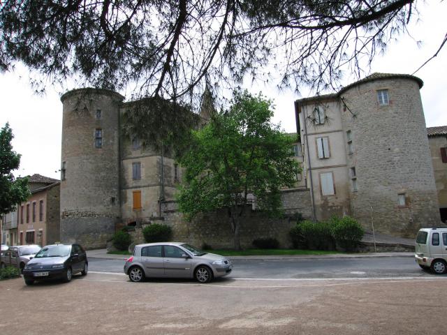 Restes du château de Salvagnac, Tarn, France